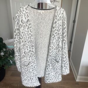Leopard print sweater